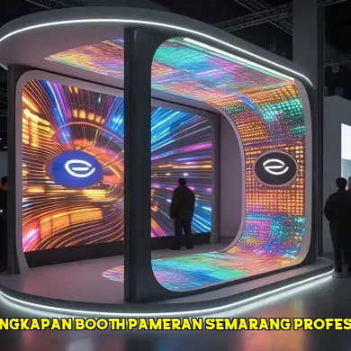perlengkapan booth pameran semarang profesional